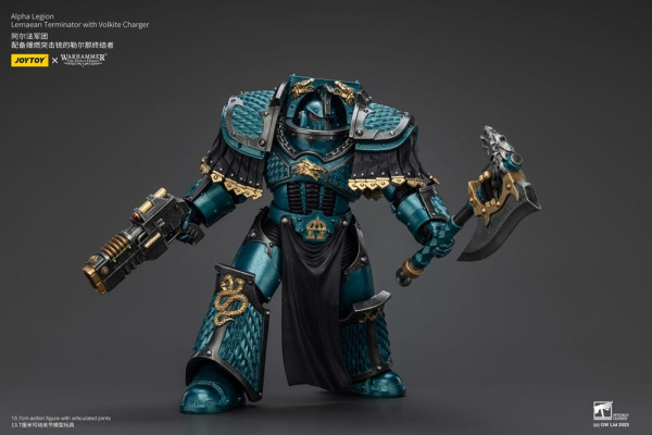 Warhammer The Horus Heresy Action Figure Alpha Legion Lernaean Terminator with Volkite Charger 20 cm 8