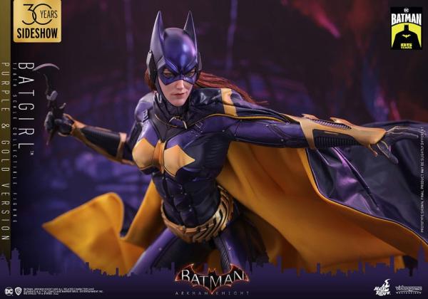 Batman Arkham Knight Videogame Masterpiece Action Figure 1/6 Batgirl (Purple and Gold Version) Exclu 1