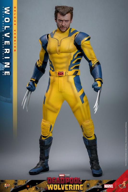 Deadpool & Wolverine Movie Masterpiece Action Figure 1/6 Wolverine (Deluxe Version) 31 cm 10