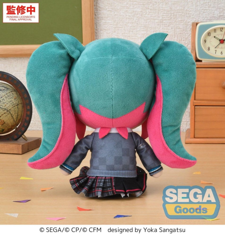 Hatsune Miku: Colorful Stage! Plush Figure fuwa petit M -School SEKAI Hatsune Miku- 1