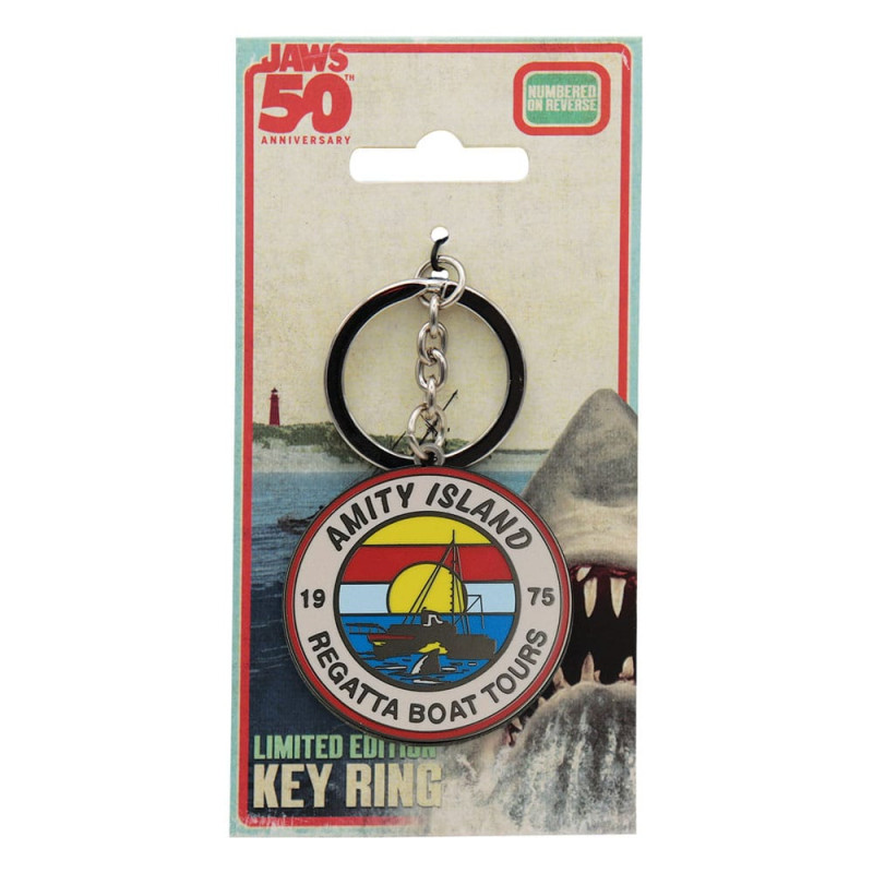 Jaws Keychain 50th Anniversary Regatta Boat Tour Limited Edition 3