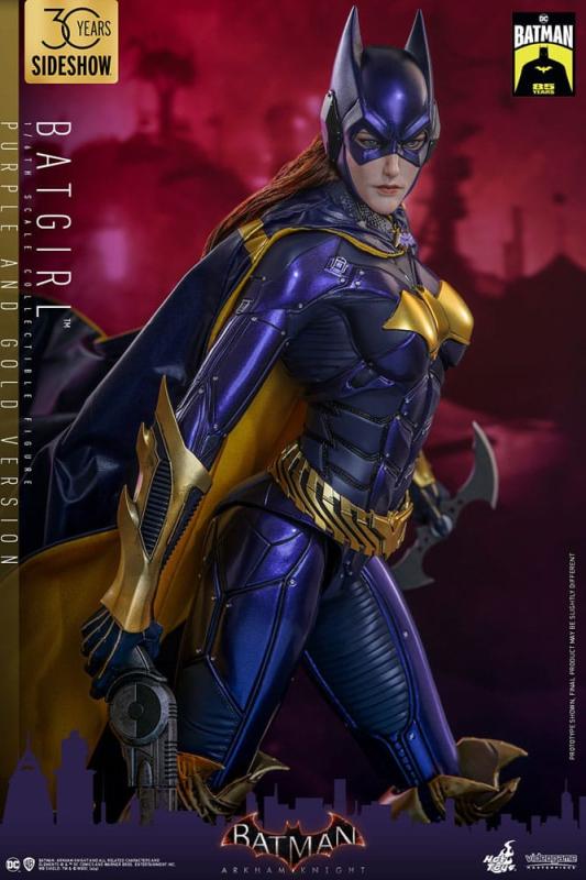 Batman Arkham Knight Videogame Masterpiece Action Figure 1/6 Batgirl (Purple and Gold Version) Exclu 9