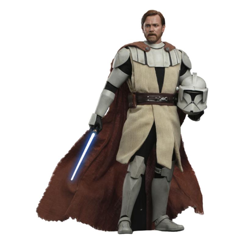 Star Wars The Clone Wars Action Figure 1/6 Obi-Wan Kenobi 30 cm