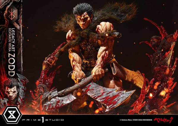 Berserk Legacy Art "Kentarou Miura" Statue 1/4 Zodd Deluxe Version 88 cm 8