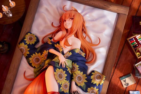 Spice and Wolf: Merchant Meets the Wise Wolf PVC Statue 1/7 Holo: Yukata Beauty Ver. 14 cm