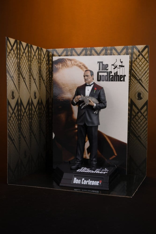 The Godfather Movie Maniacs Paramount Figure Don Corleone 17 cm 12