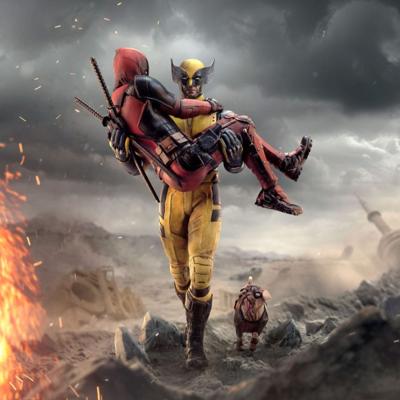 Deadpool Deluxe Art Scale Statue 1/10 Deadpool & Wolverine 21 cm 17