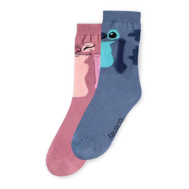 Lilo & Stitch Socks Let's Hold Hands 39-42