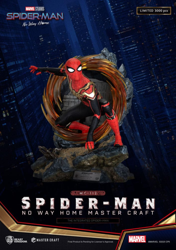 Spider-Man: No Way Home Master Craft Statue The Integrated Spider-Man 31 cm 1