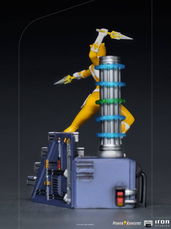 Power Rangers BDS Art Scale Statue 1/10 Yellow Ranger 19 cm 3