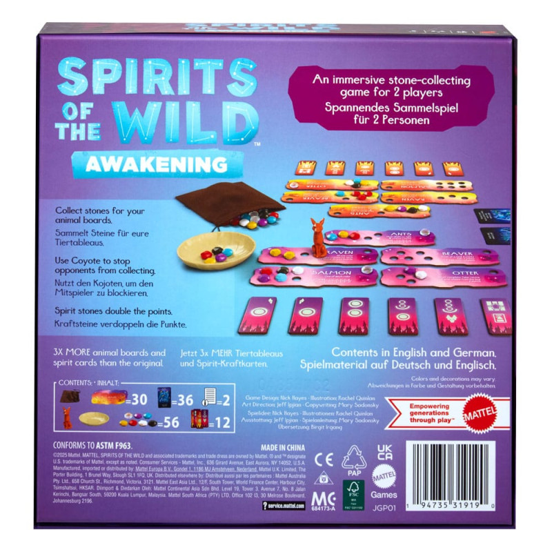 Spirits of the Wild: Awakening Boardgame (EN, DE) 4