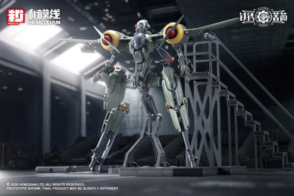 Rusted Brier Plastic Model 1/12 Rhande Koskinen & RTP-10A cutting edge V-HS Tactical Fighter 20 cm 7