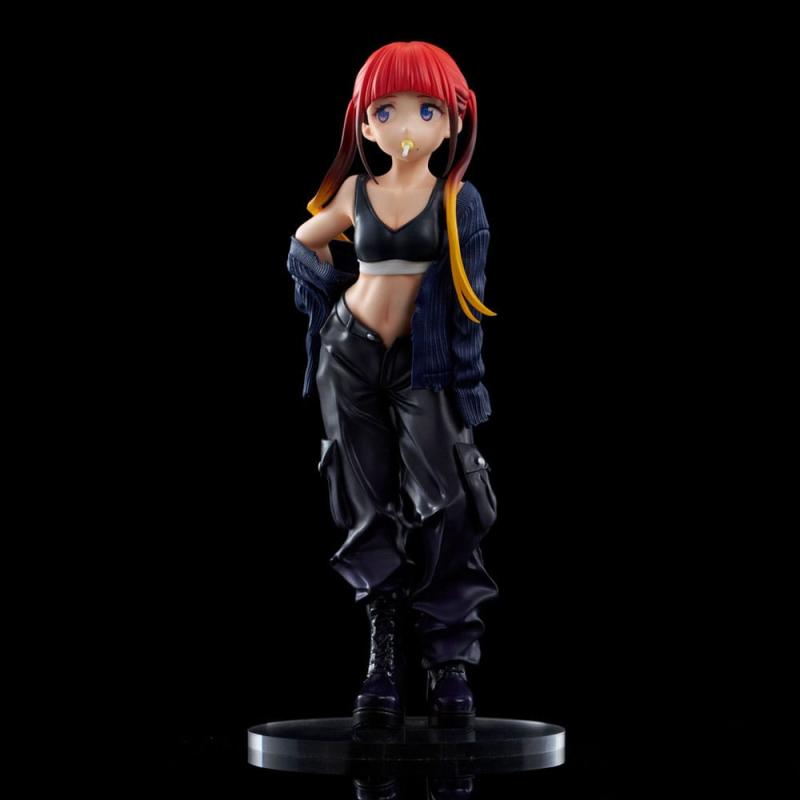 Gridman Universe Zozo Black Collection Statue PVC Chise Asukagawa 21 cm