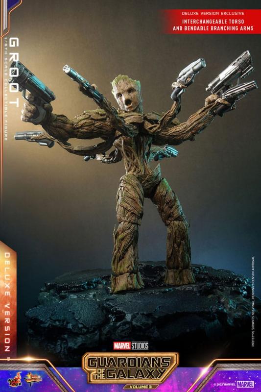 Guardians of the Galaxy Vol. 3 Movie Masterpiece Action Figure 1/6 Groot (Deluxe Version) 32 cm 1