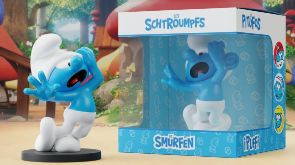The Smurfs Statue Clumsy Smurf 12 cm 3