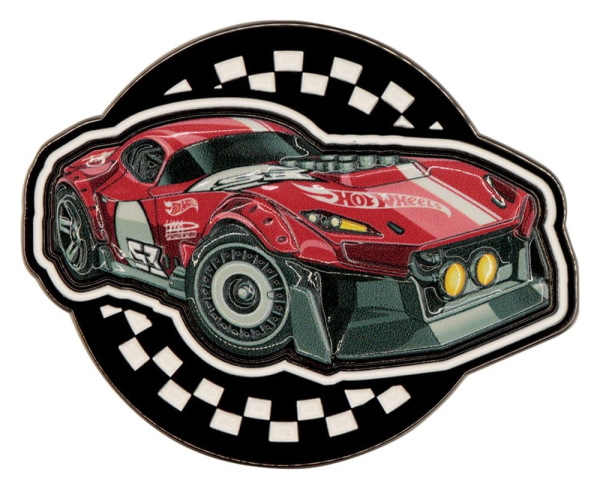 Hot Wheels Mystery Pin Badges Blind Box Display (12) 11
