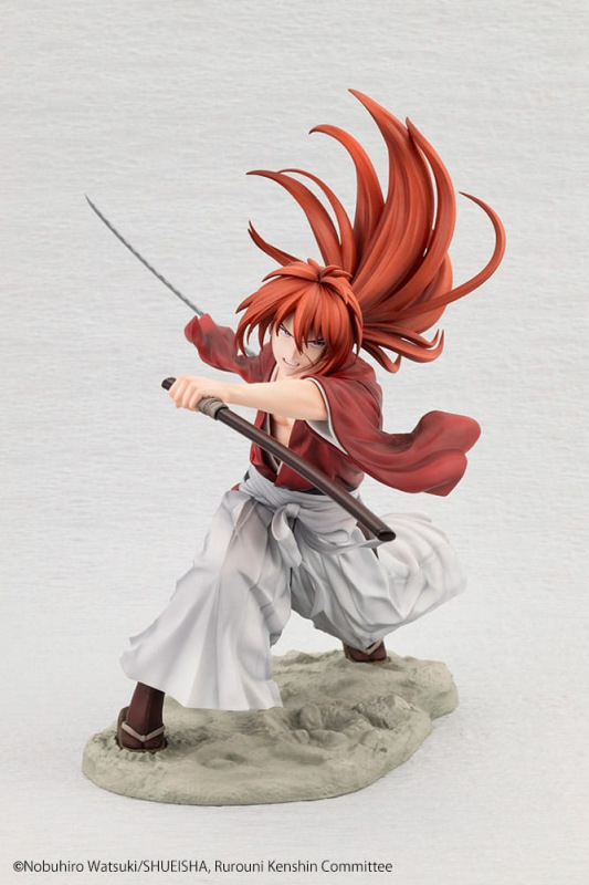 Rurouni Kenshin ARTFXJ Statue 1/8 Kenshin Himura 20 cm 9
