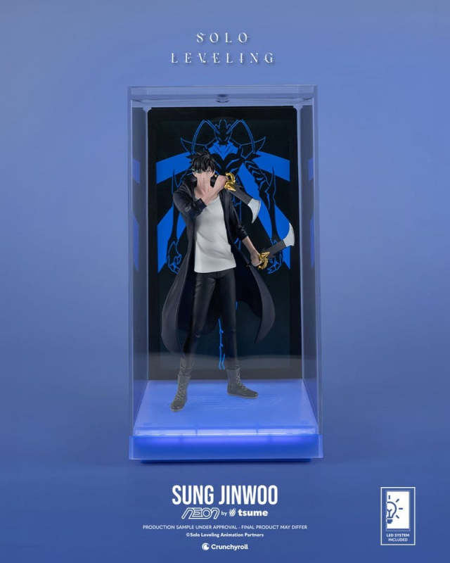 Solo Leveling Neon Figure 1/9 Sung Jinwoo 20 cm 3