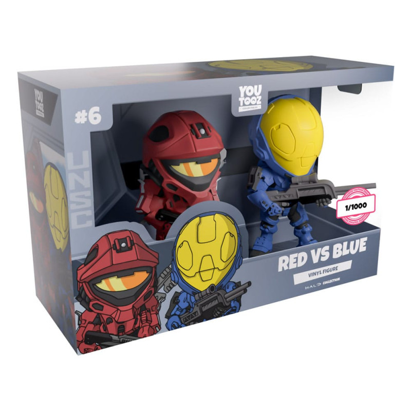 Halo Vinyl Figures 2-Pack Red vs Blue 11 cm 4