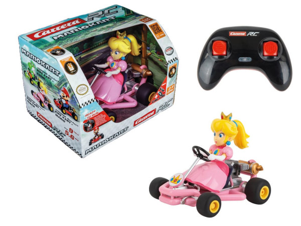 Super Mario Kart RC remote-controlled Car 1/18 2.4GHz Pipe Kart Peach 1