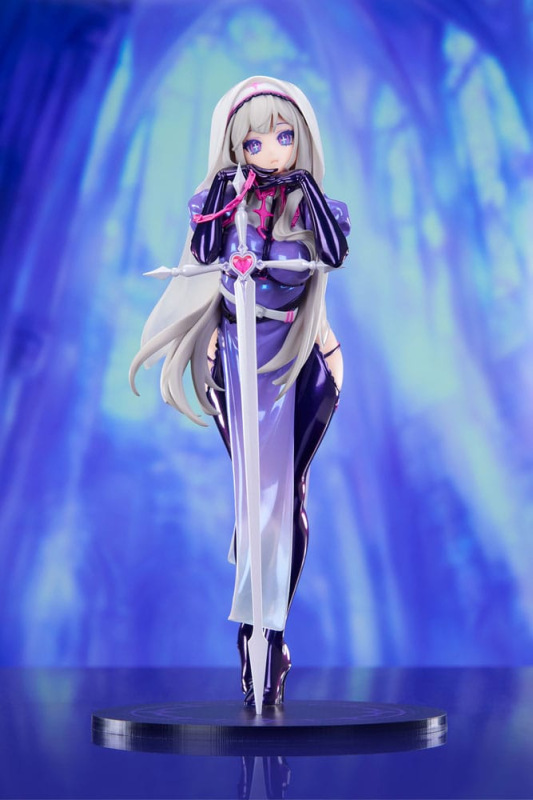 Muse Dash Limepie Series PVC Statue 1/8 Nun Marija Ver. 22 cm 12