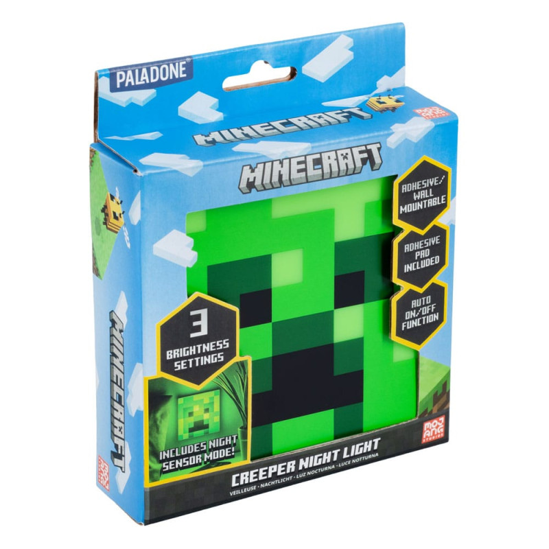 Minecraft Nightlight Creeper 10 cm 3