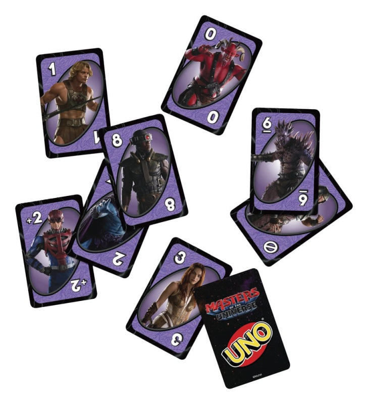 Masters of the Universe 2026 Movie UNO Card Game 7
