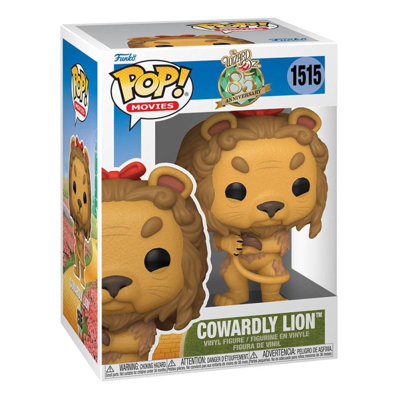 The Wizard of Oz POP! Movies Vinyl Figure Cowardly Lion w/CH(FL) 9 cm Assortment (6)