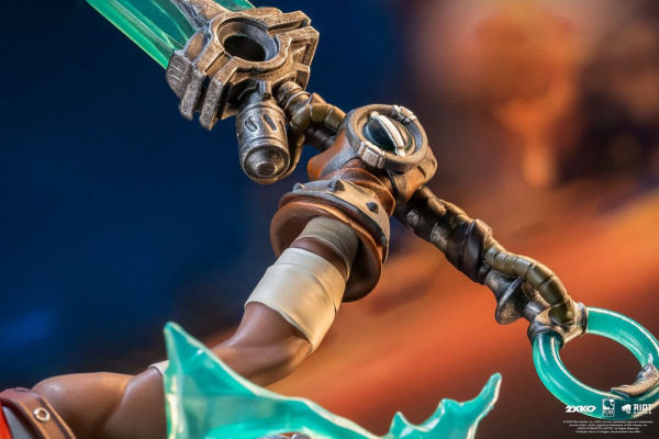 League of Legends Statue 1/10 2XKO Ekko & Ahri Diorama 30 cm 6