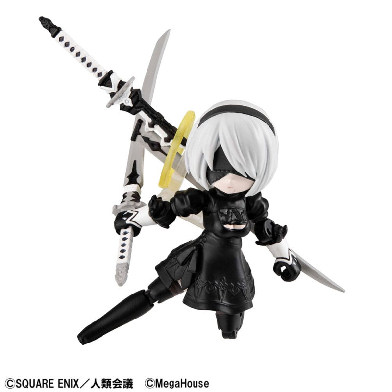 NieR: Automata Ver1.1a Desktop Army Action Figure 2B 8 cm 4