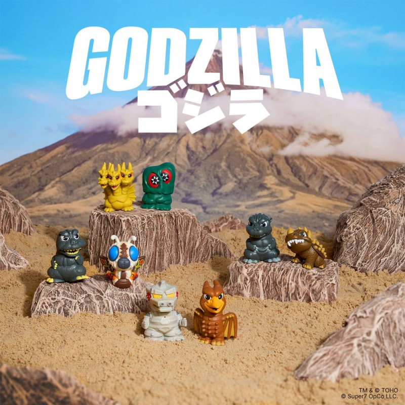 Godzilla Toho Fun! Fun! Mini Figures Wave 01 Blind Box Display (9) 4