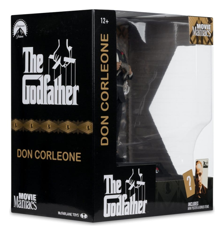 The Godfather Movie Maniacs Paramount Figure Don Corleone 17 cm 6