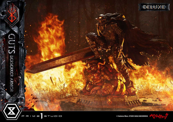 Berserk Ultimate Premium Masterline Series Statue 1/4 Guts, Berserker Armor Grunbeld vs. Guts Deluxe 4