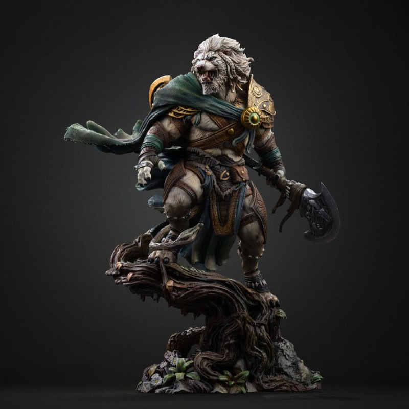 Magic The Gathering Art Scale Statue 1/10 Ajani Goldmane 26 cm 2