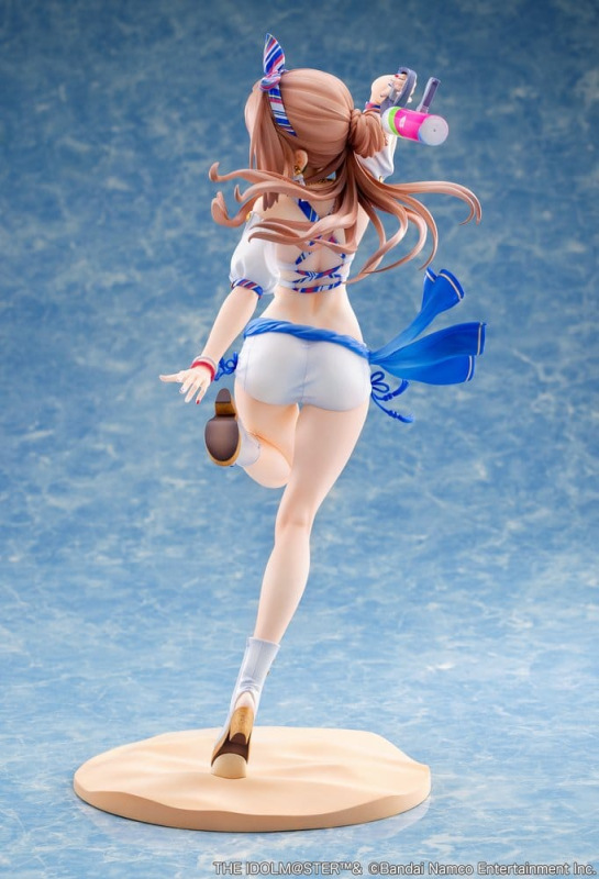 The Idolmaster Gakuen PVC Figure 1/7 Himesaki Rinami Kimi to Semi Blue Ver. With Bonus 27 cm 6