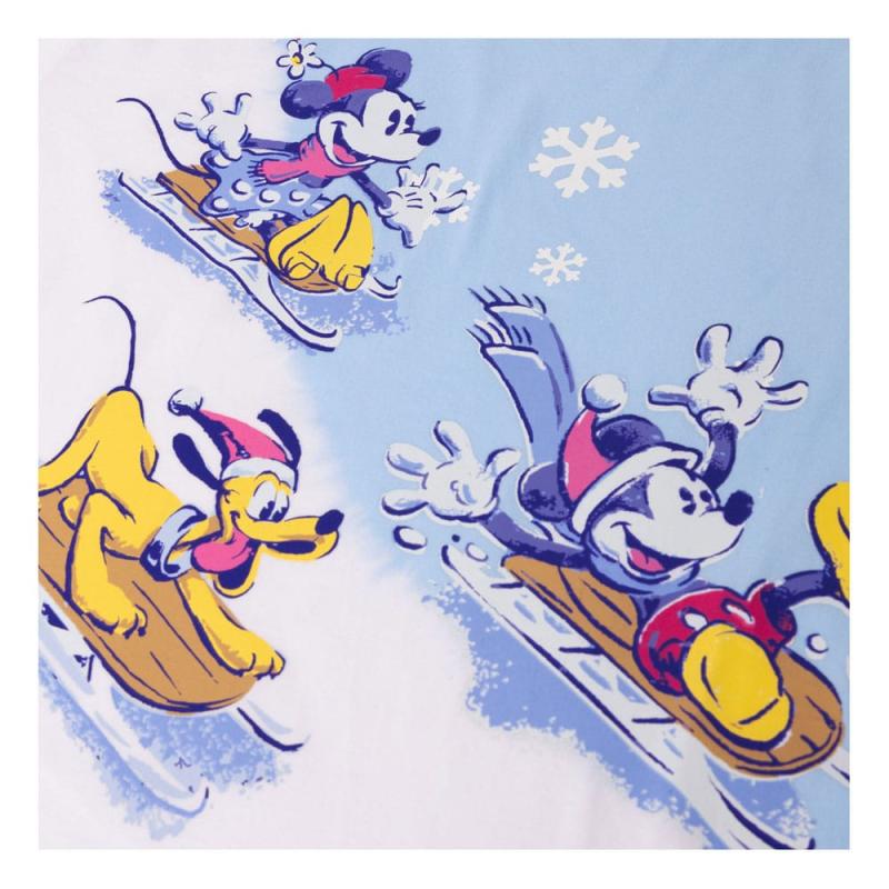 Disney by Loungefly Tee T-Shirt Unisex Mickey and Friends Winter Wonderland Size XL