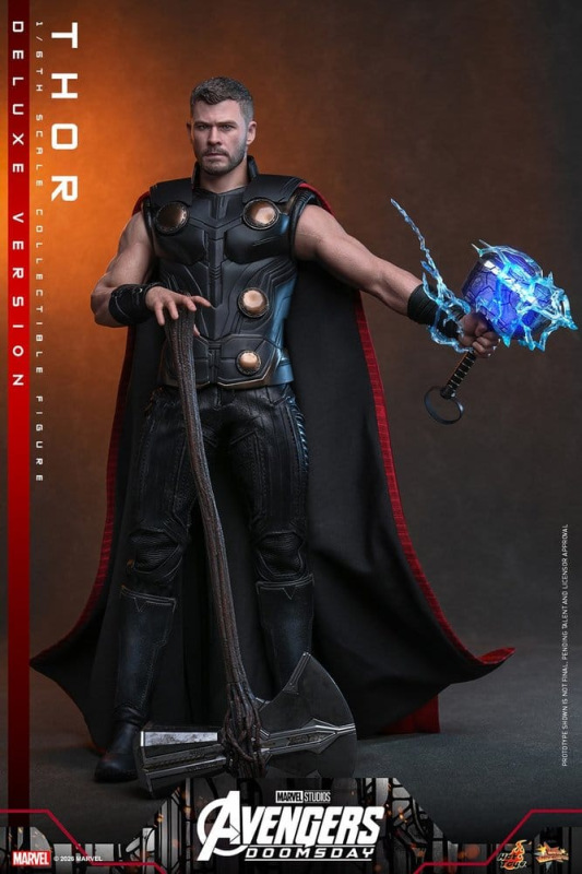 Avengers: Doomsday Movie Masterpiece Action Figure 1/6 Thor (Deluxe Version) 32 cm 10