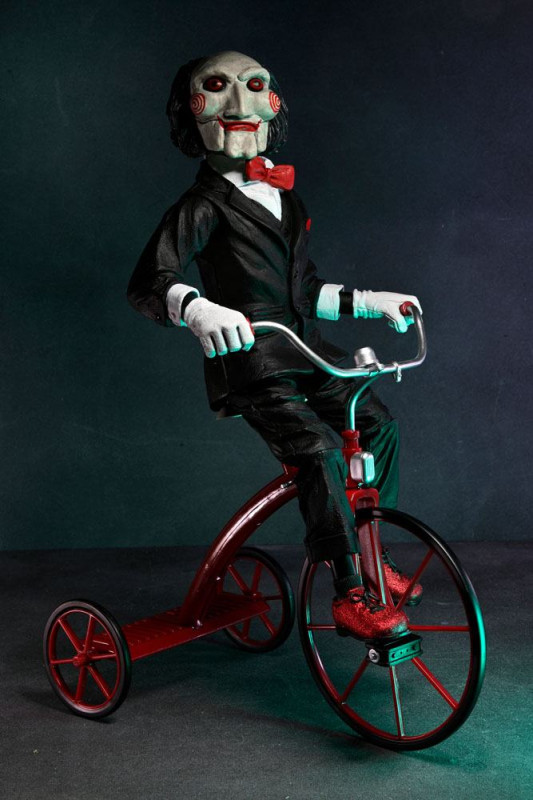 Saw Action Figure with Sound Billy with Tricyle 30 cm 5
