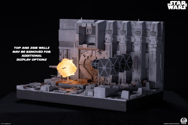 Star Wars Movie Moments Mini Scale Diorama Trench Run 23 cm 3
