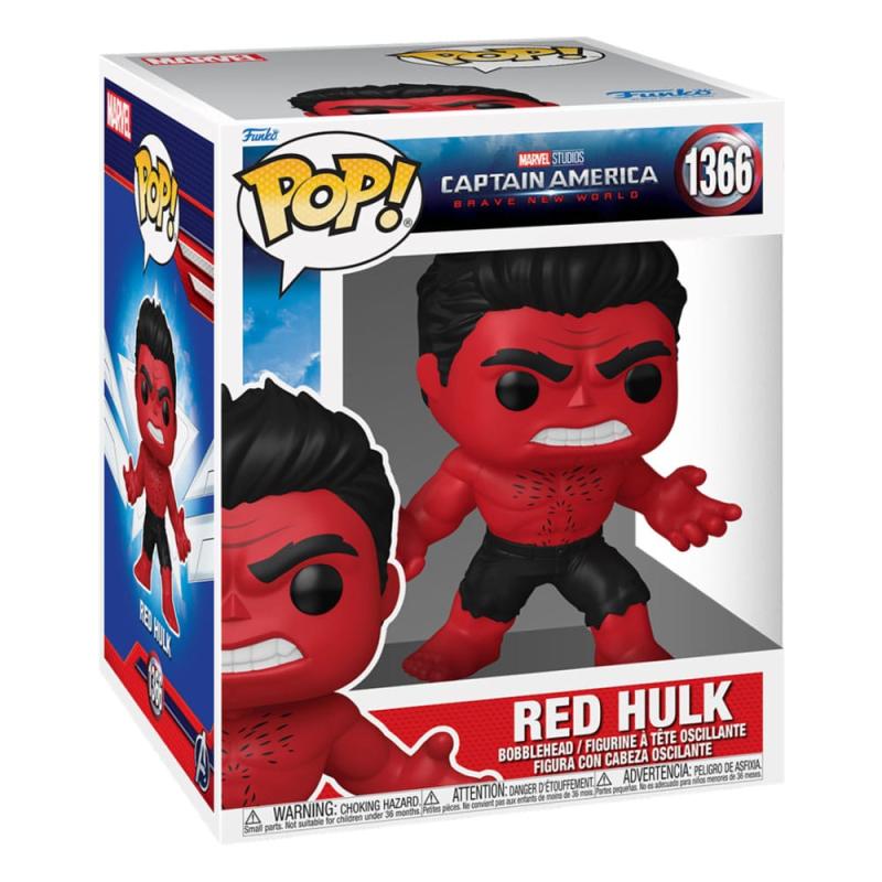 Captain America Brave New World Oversized POP! Vinyl Figure Red Hulk 15 cm 1