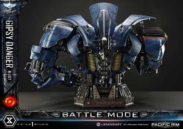 Pacific Rim Life Size Bust 1/1 Gipsy Danger Battle Mode 75 cm 10