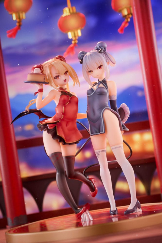 Original Character PVC Statues 1/8 Tamano Kedama Tiffany & Chloe 16 cm 1