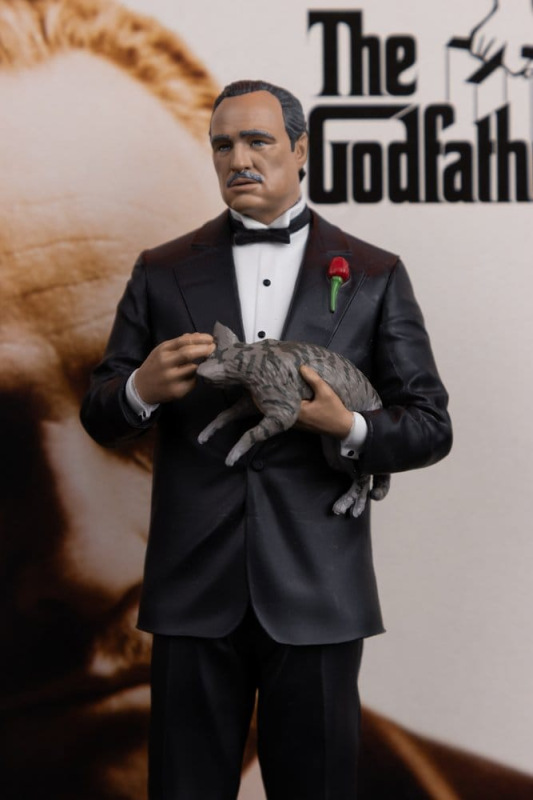 The Godfather Movie Maniacs Paramount Figure Don Corleone 17 cm 10