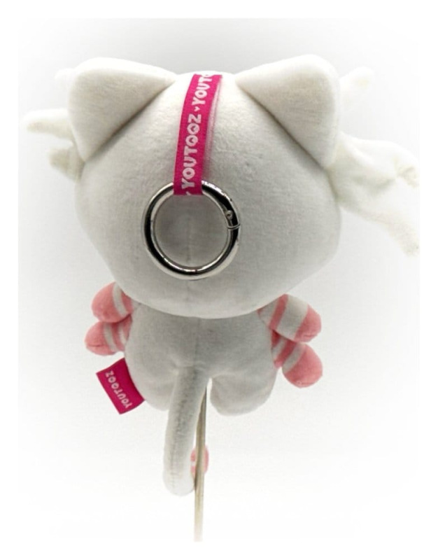 Hazbin Hotel Keychain Plush Angel Dust Kitty 13 cm 1