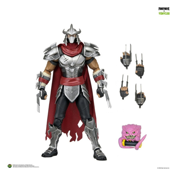 Teenage Mutant Ninja Turtles x Fortnite Action Figure Shredder 18 cm 4
