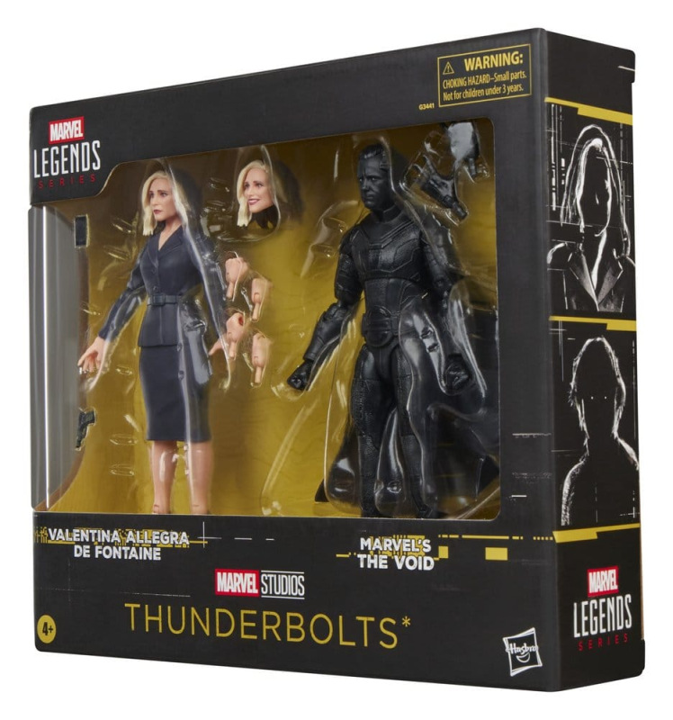 Thunderbolts Marvel Legends Action Figure 2-Pack Valentina Allegra de Fontaine & Marvel's The Void 1 14