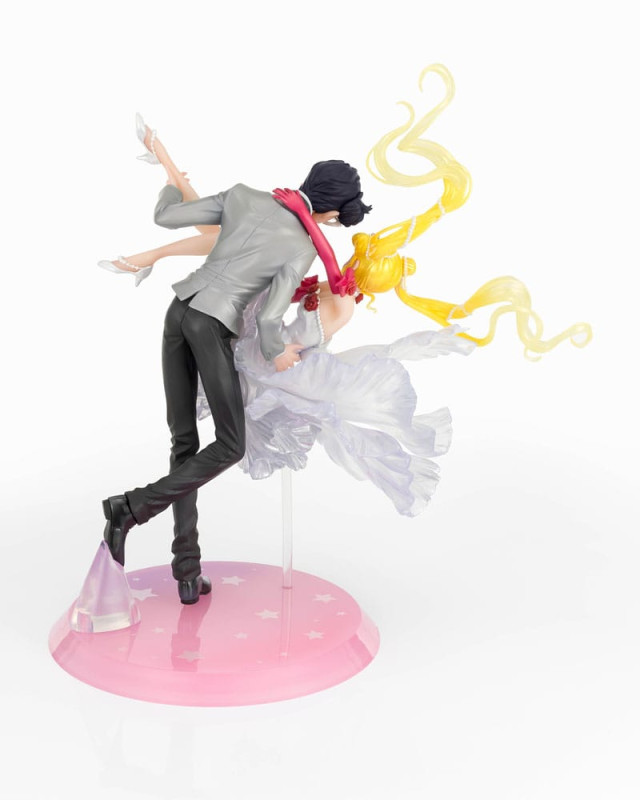 Sailor Moon FiguartsZERO Chouette PVC Statue Usagi & Tuxedo Mask Moonlight Glow Edition 24 cm 1