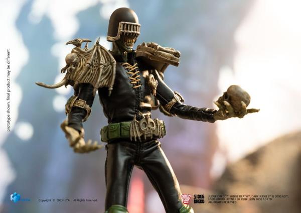 Judge Dredd Exquisite Super Series Actionfigur 1/12 Judge Death 16 cm 5