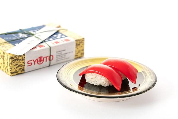 Sushi Plastic Model Kit 1/1 Tuna (re-run) 3 cm 2