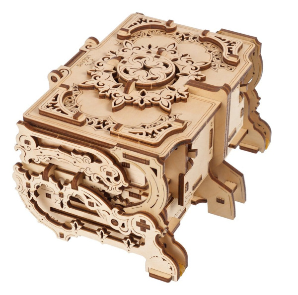 Ugears 3D Wooden Puzzle Antique Box 12